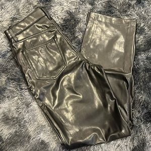 Abercrombie Vegan Leather Straight